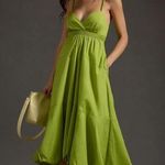 Anthropologie NWT V-Neck Tiered Bubble Hem Dress Sz XL Photo 0