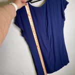 Madewell  | Royal Blue Colored Shirt Dress Large‎ Photo 6