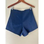 Moodie Blue High Waisted Dressy Shorts Size Small Photo 5