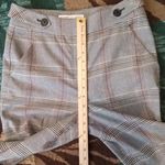 Veronica Beard  Isley High Rise Checked Cotton Blend Office Work Wear 8 Photo 8