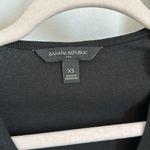 Banana Republic Black Long Sleeve Blouse V-Neck / Size XSmall Photo 4