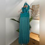 PatBO Halter Beach Mermaid Dress XS‎ Green Photo 5