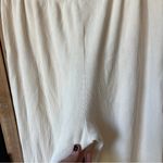 Oh Polly  ribbed knit joggers sweatpants high waisted influencer bo+tee ivory Photo 5