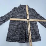Juicy Couture  Jacket Womens XS Gray Full Zip Knit Sweater Pockets Stretch Casual Photo 5