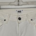 Paige  White Verdugo Crop Denim Jean Size 28 Photo 2