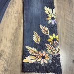 Soft Surroundings  Wild Rose Beaded Embroidered Floral Jeans.  Photo 3