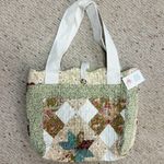 Handmade NWT  Quilted Patchwork Totebag Vintage Cottagecore Shabby Chic Totebag Photo 0