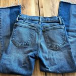 Gap  Crop Flare Jeans | Size 24 Regular | Raw Hem Photo 4