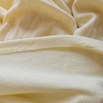 LIONESS  Field of Dreams Maxi Dress Lemon Butter Yellow Off Shoulder Pleated M Photo 12