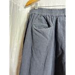 Poetry  Joggers 16 Gray Linen Blend Pockets Elastic Waist Lagenlook Photo 11