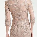 Sue Wong  Blush Pink Lace Bodycon Cocktail Dress Size 8 Photo 1