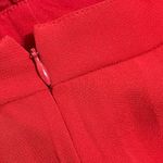 ASOS  Pleated Skirt Mini Dress Sleeveless Red Party Size 4 Photo 5