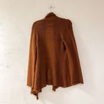 Wooden Ships  Wool Blend Fall Cardigan in Brown Large Photo 1