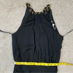 Veronica Beard  Kalita Silk Blend Chain Halter Mini Dress Black 0 Photo 12