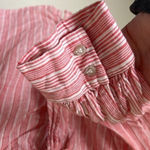 Free People  hello there beautiful striped off shoulder blouse Photo 9