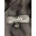 Lulus Women Small Maxi Dress Coveted Ballroom Evening Grown Formal Wear Black Photo 6