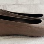 Crocs  Women’s Brown Mammoth Lined Ballet Flats Faux Fur Cozy Skimmer Shoes Sz 10 Photo 1