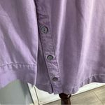 J.Jill Women Purple Collared Long Sleeves Button-Up Shirt Size S Light Weight Photo 2