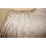 Natori NWT New Designer Josie Top Blouse Heather Tan Womens S Long Cashmere Blen Photo 2