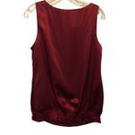 Cache Cranberry Silk Lined Beads Studs Embellished Top Banded Bottom $118 NWT Photo 7