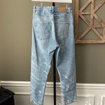 ZARA  Womens Ankle Mom Fit Jeans Light Wash 38/6 Photo 2