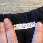 Bryn Walker  Women's Size M Black 100% Linen Pull On Wide Leg Cropped Pants Photo 1