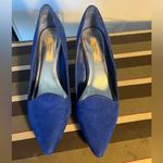 Simply Vera  Wang blue suede heels size 8 Photo 1