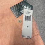 Lauren Ralph Lauren 18W Tangerine 100% Linen Cargo Pockets Beachy Coastal Comfy Orange Photo 1