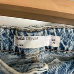 Garage Distressed Light Blue Jeans Photo 1