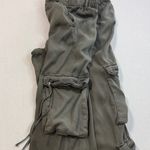 Stylish Women's Cargo Jeans in Green Size M Photo 8