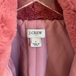 J.Crew  Pink Faux Fur Vest Guava Berry Small Photo 7