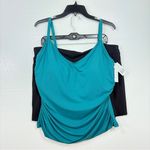 Bleu Rod Beattie BLEU BY ROD BEATTIE NWT Tankini top + swim skirt‎ swimsuit set 18W Photo 1