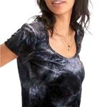 American Eagle  Velvet Tie Dye Short Sleeve Shirt | small Photo 1