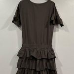 Bella Boutique Gray Tiered Dress One Size Photo 2