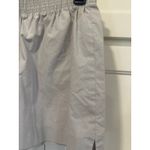 Lacoste Vintage preppy  Sport Shorts Gray Elastic Pocket Logo women's Size 6 Photo 1