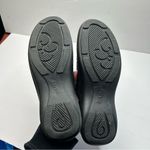 Naot Black Leather Mules 41 Decorative floral embroidered Stitching Size 10 Photo 9