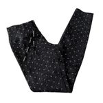 Nike Running Dri Fit Black and Gray Mixed Print Full Length Athletic Leggings Photo 0