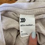 All In Motion grey sweater with cross bottom Photo 2