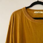 We The Free  Burnt Orange Cropped Oversized Long Sleeve Lounge Women's size Small Photo 2