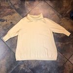 Avenue  22/24 Women’s Yellow Turtleneck Sweater Photo 2