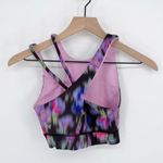 IVL COLLECTION Hydrasculpt Active Leggings and Sports Bra in Blurred Floral 4 Purple Photo 3