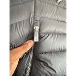 Karen Millen Black Down Puffer Coat Hooded Longline Jacket Women’s US 10 UK 14 Photo 8