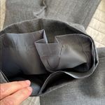 Ann Taylor Vtg Y2K low mid gray wool wide straight loose leg trousers pants 0 Photo 9