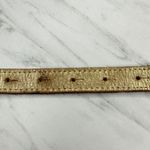 Michael Kors  Gold Braided Leather Belt - Size Small ✨ Photo 7