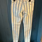 Hudson Jeans Hudson Blue and White Striped Skinny Jeans | Size 29 Photo 3