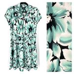 NWT‎ Cocomo Women's Floral Collared Zip Up A Photo 1