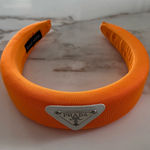 Orange Foam Bubble Headband Designer Women’s One Size NWOT Photo 0