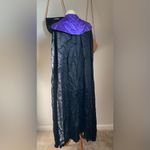 2 Tone Black & Purple Cape Costume, Halloween, One Size Size L Photo 2