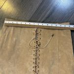 wilson's leather  Maxima Suede Lace Up Mini Skirt Women's Size 6 Tan Brown Photo 7