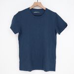 American Giant Women's Vintage Crew Size S Made In USA Blue Photo 1